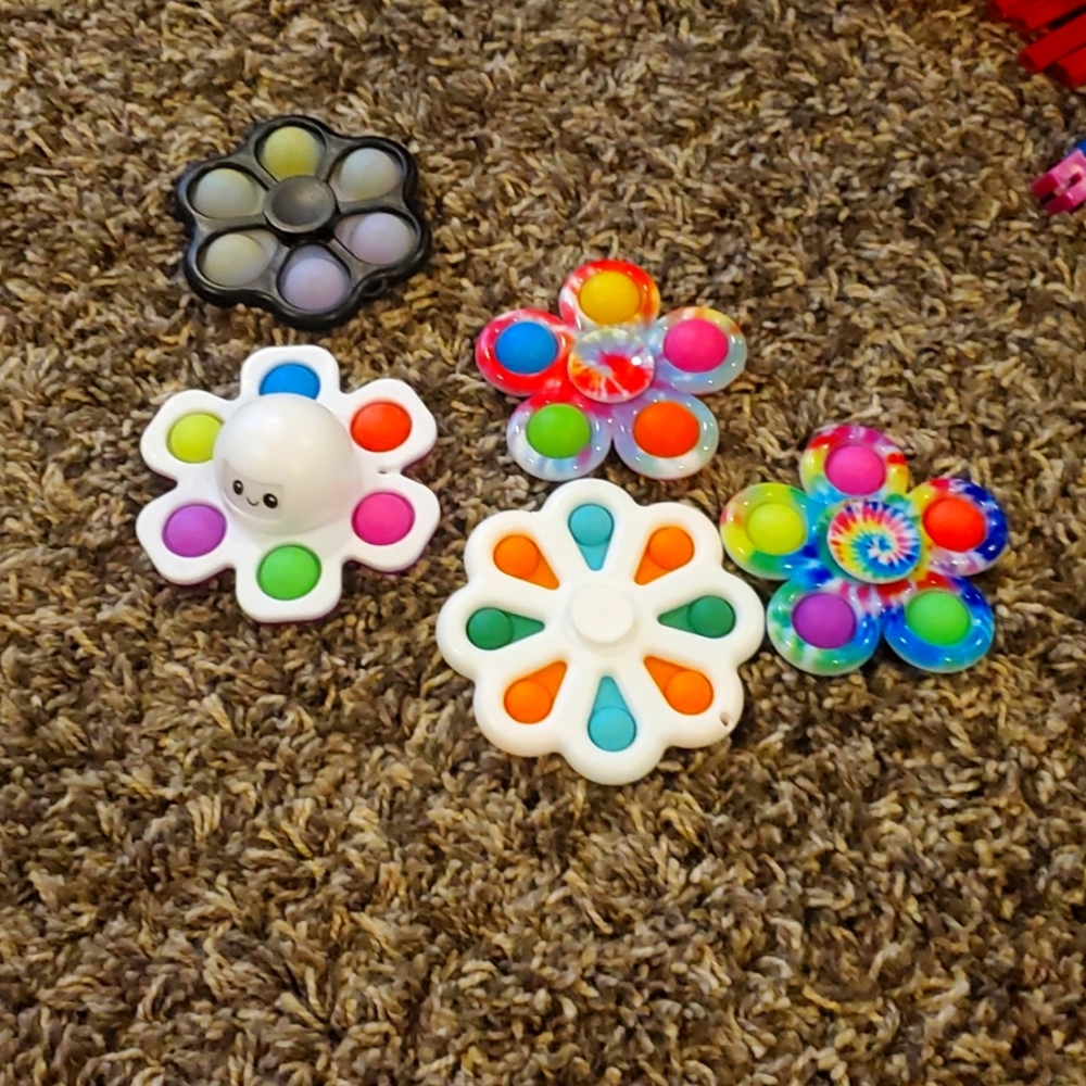 Fidget spinner pop its